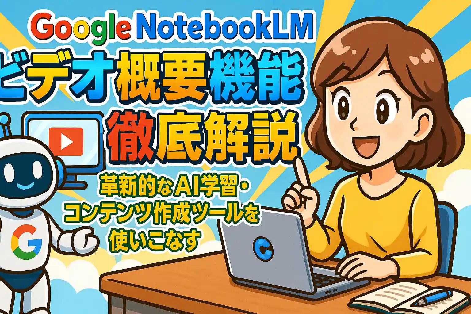 NotebookLMのビデオ概要（Video Overview）機能徹底解説！動画制作もAIの時代