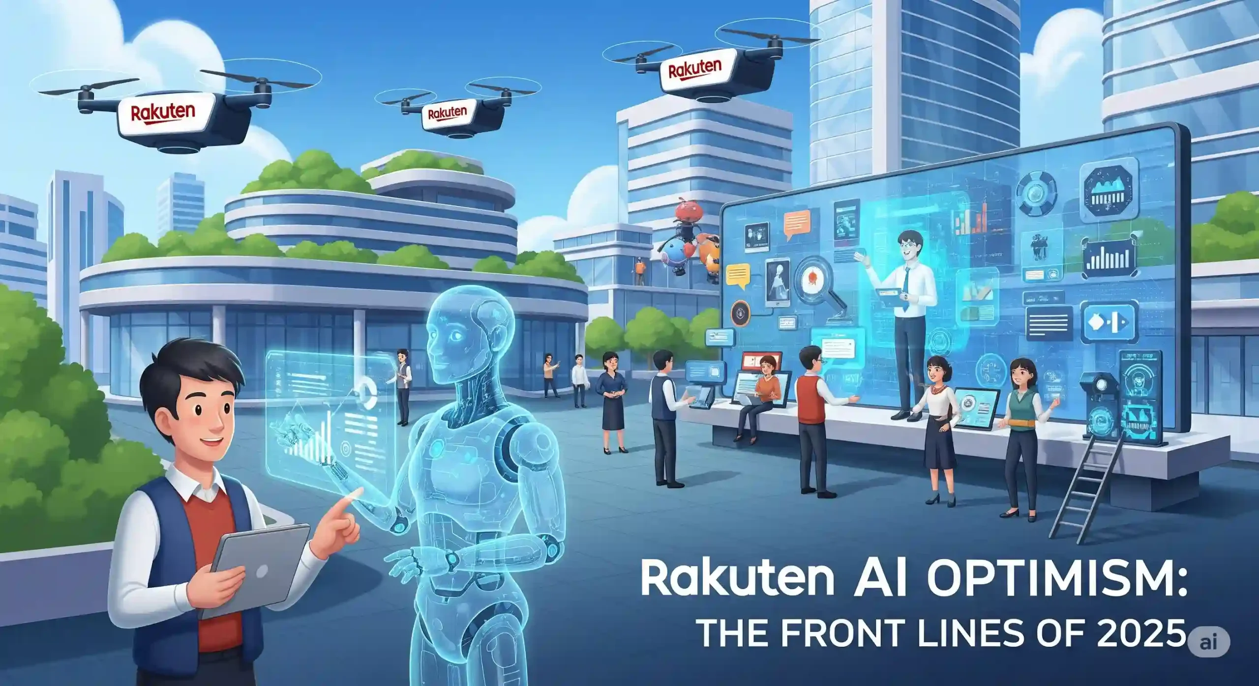 2025年の最前線！「Rakuten AI Optimism」が描く、人間とAIが共存する未来のAIエコシステム