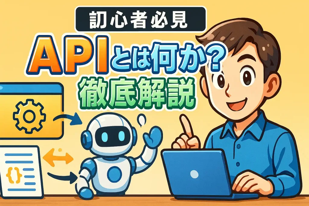 【初心者必見】APIとは何か？AI自動化を加速させる仕組みから使い方、費用、注意点まで徹底解説